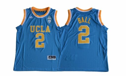 UCLA Bruins #2 Ball NCAA Basketball Jersey Blue