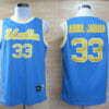 UCLA Bruins #33 Kareem Abdul-Jabbar NCAA Basketball Jersey Blue