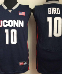 Uconn Huskies #10 Sue Bird NCAA Basketball Jersey Blue