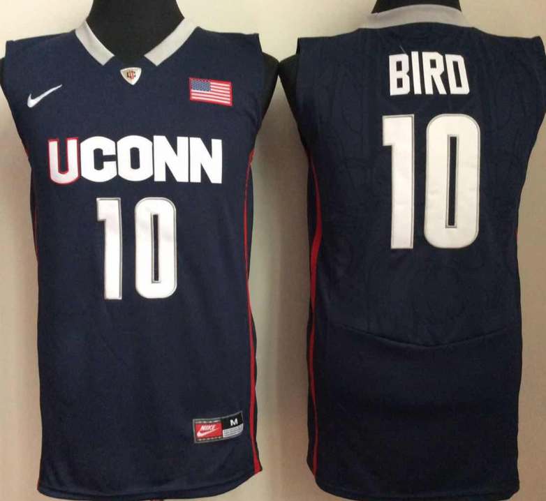 Uconn Huskies #10 Sue Bird NCAA Basketball Jersey Blue 1 Uconn Huskies #10 Sue Bird NCAA Basketball Jersey Blue