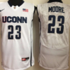 Uconn Huskies #23 Maya Moore NCAA Basketball Jersey White