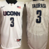 Uconn Huskies #3 Diana Taurasi NCAA Basketball Jersey White