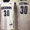 Uconn Huskies #30 Breanna Stewart NCAA Basketball Jersey White