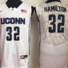 Uconn Huskies #32 Richard Hamilton NCAA Basketball Jersey White