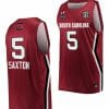 Victaria Saxton Jersey South Carolina Gamecocks College Basketball 2022 March Madness Final Four Wine #5