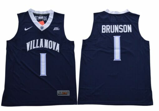 Villanova Wildcats #1 Brunson NCAA Basketball Jersey