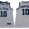 Villanova Wildcats #10 DIVINCENZO NCAA Basketball White