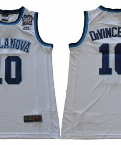 Villanova Wildcats #10 DIVINCENZO NCAA Basketball White