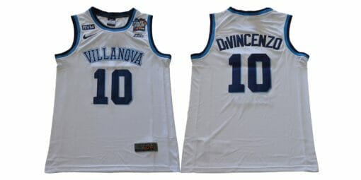Villanova Wildcats #10 DIVINCENZO NCAA Basketball White