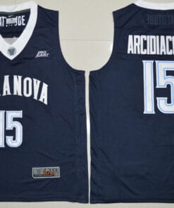Villanova Wildcats #15 Ryan Archdeacon NCAA Basketball Jersey Navy