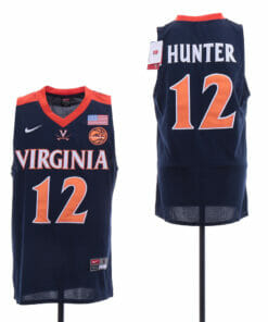 Virginia Cavaliers #12 DeAndre Hunter NCAA Basketball Jersey