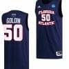 Vladislav Goldin Jersey FAU Owls College Basketball 2023 NCAA March Madness Navy #50 3 Vladislav Goldin Jersey FAU Owls College Basketball 2023 NCAA March Madness Navy #50