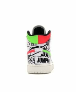 Air Jordan 1 Mid All Over Logos