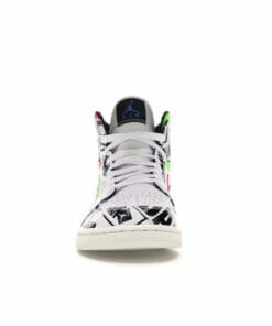 Air Jordan 1 Mid All Over Logos