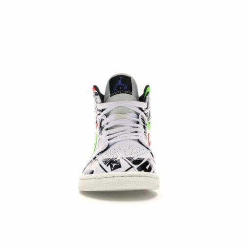 Air Jordan 1 Mid All Over Logos
