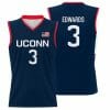 Aaliyah Edwards Jersey UConn Huskies College Basketball Navy #3 9 Aaliyah Edwards Jersey UConn Huskies College Basketball Navy #3