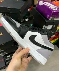 Air Jordan 1 Low Joe 1 Black Particle Grey