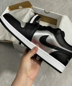 Air Jordan 1 Low Metallic Silver