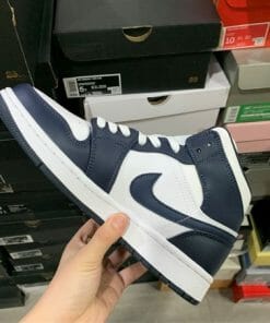 Air Jordan 1 Mid Obsidian