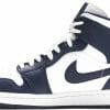 Air Jordan 1 Mid Obsidian White Blue