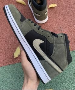 Air Jordan 1 Mid Olive Green