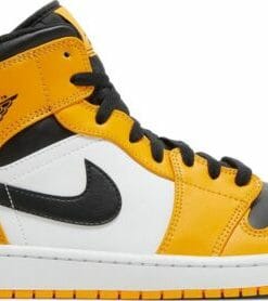 Air Jordan 1 Mid Reverse Yellow Toe