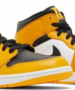 Air Jordan 1 Mid Reverse Yellow Toe 5