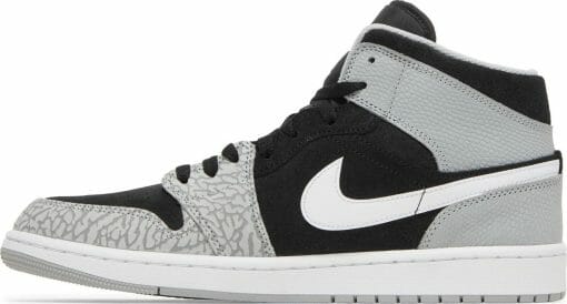 Air Jordan 1 Mid SE Elephant Toe Grey