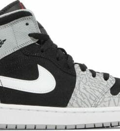 Air Jordan 1 Mid SE Elephant Toe Grey