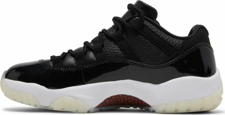 Air Jordan 11 Retro Low 72-10 Black 16 Air Jordan 11 Retro Low 72-10 Black