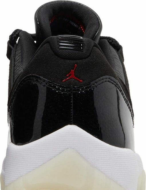 Air Jordan 11 Retro Low 72-10 Black - Image 4