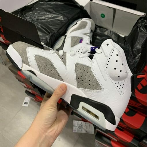Air Jordan 6 Flint Ultraviolet Gray - Image 4