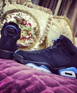 Alternative view of Air Jordan 6 University Blue