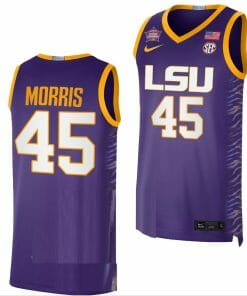 Alexis Morris Jersey LSU Tigers 2023 NCAA Basketball National Champions Purple #45
