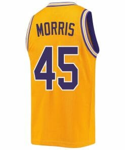 Alexis Morris Jersey LSU Tigers Basketball 2023 NCAA College Retro Gold #45