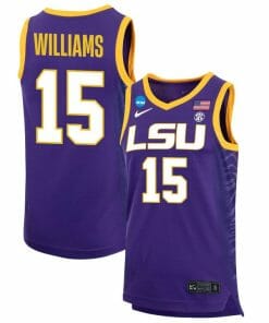 Alisa Williams Jersey LSU Tigers Basketball 2023 NCAA College Purple #15