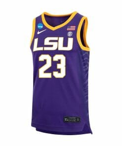 Amani Bartlett Jersey LSU Tigers Basketball 2023 NCAA College Purple #23