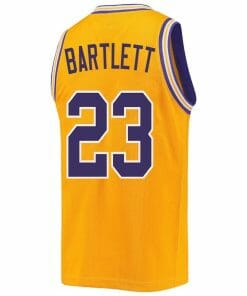 Amani Bartlett Jersey LSU Tigers Basketball 2023 NCAA College Retro Gold 231 2