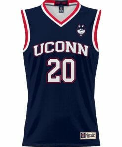 Andrew Hurley Jersey UConn Huskies College Basketball No Name Navy #20