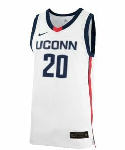 Andrew Hurley Jersey UConn Huskies College Basketball No Name White #20