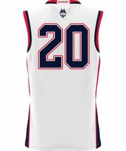 Andrew Hurley Jersey UConn Huskies College Basketball White Red Border #20 6 Andrew Hurley Jersey UConn Huskies College Basketball White #20
