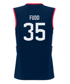 Azzi Fudd Jersey UConn Huskies College Basketball Navy 351 1