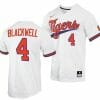 Benjamin Blackwell Jersey Clemson Tigers College Baseball White #4