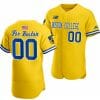Custom Boston College Eagles Jersey Name and Number Boston Strong Baseball 10th anniversary Gold