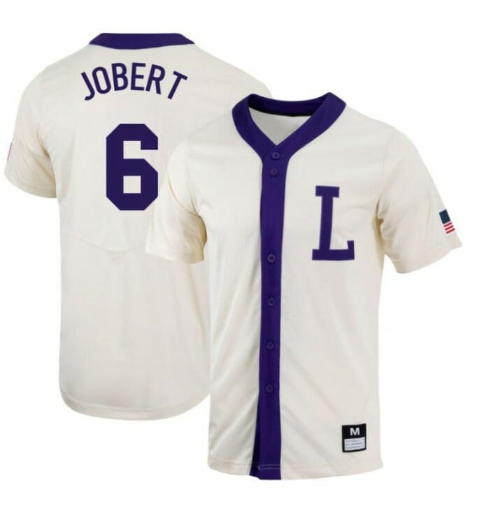 Brayden Jobert Jersey LSU Tigers Baseball NCAA College White Alumni #6 1 Brayden Jobert Jersey LSU Tigers Baseball NCAA College White Alumni #6
