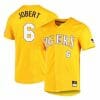 Brayden Jobert Jersey LSU Tigers Baseball NCAA College Yellow Alumni #6 2 Brayden Jobert Jersey LSU Tigers Baseball NCAA College Yellow Alumni #6