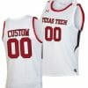 Custom Texas Tech Jersey Name and Number College Basketball White 5 Custom Texas Tech Jersey Name and Number College Basketball White