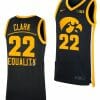 Caitlin Clark Jersey Iowa Hawkeyes College Basketball Equality Black #22