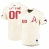 Custom Arkansas Razorbacks Baseball Jersey Name and Number College Cream
