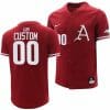 Custom Arkansas Razorbacks Jersey Name and Number Baseball NCAA College Cardinal